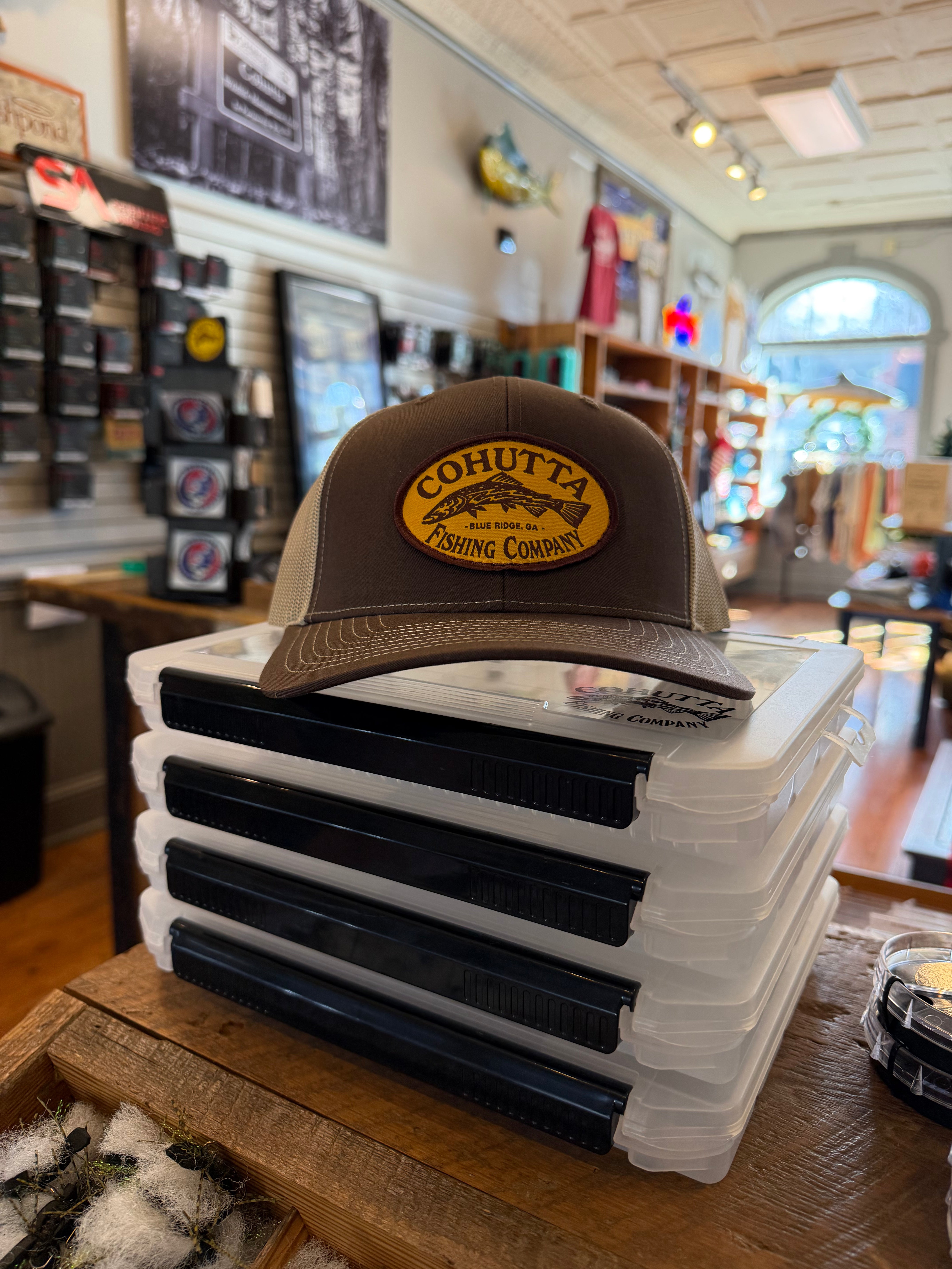 CFC Mustard Logo Trucker