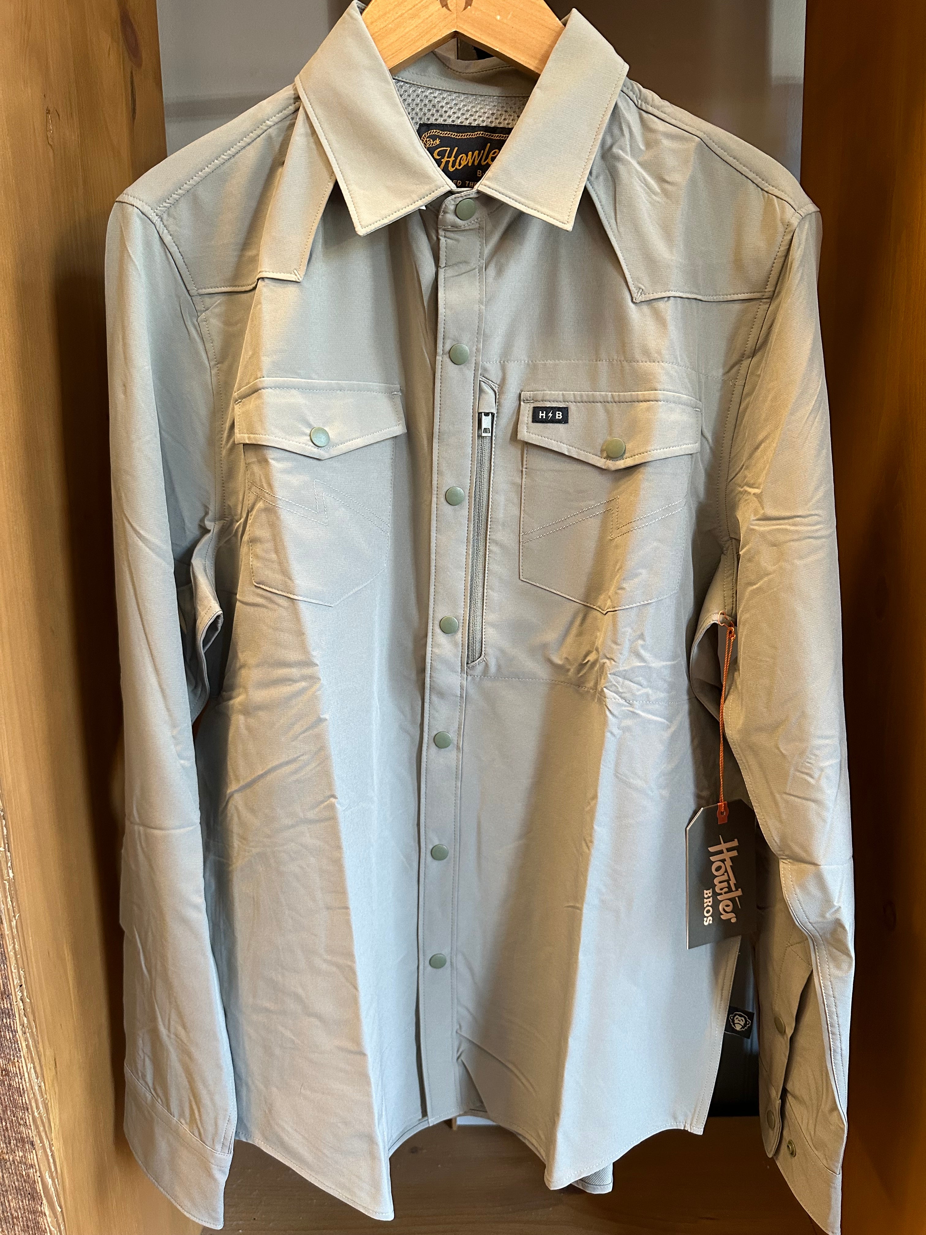 Howler Emerger Tech Long Sleeve - Sandstone