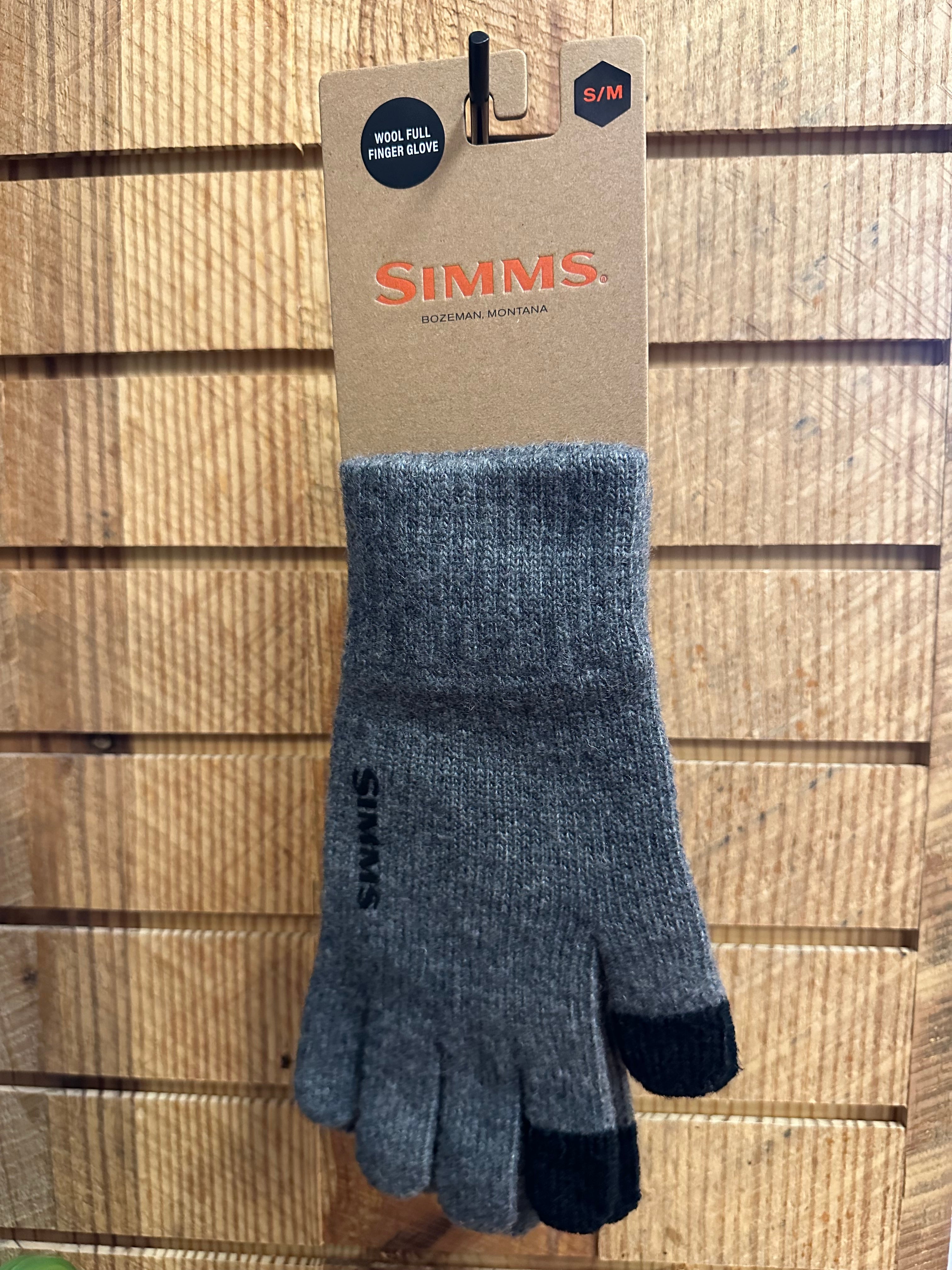 Simms Wool Full Finger Glove