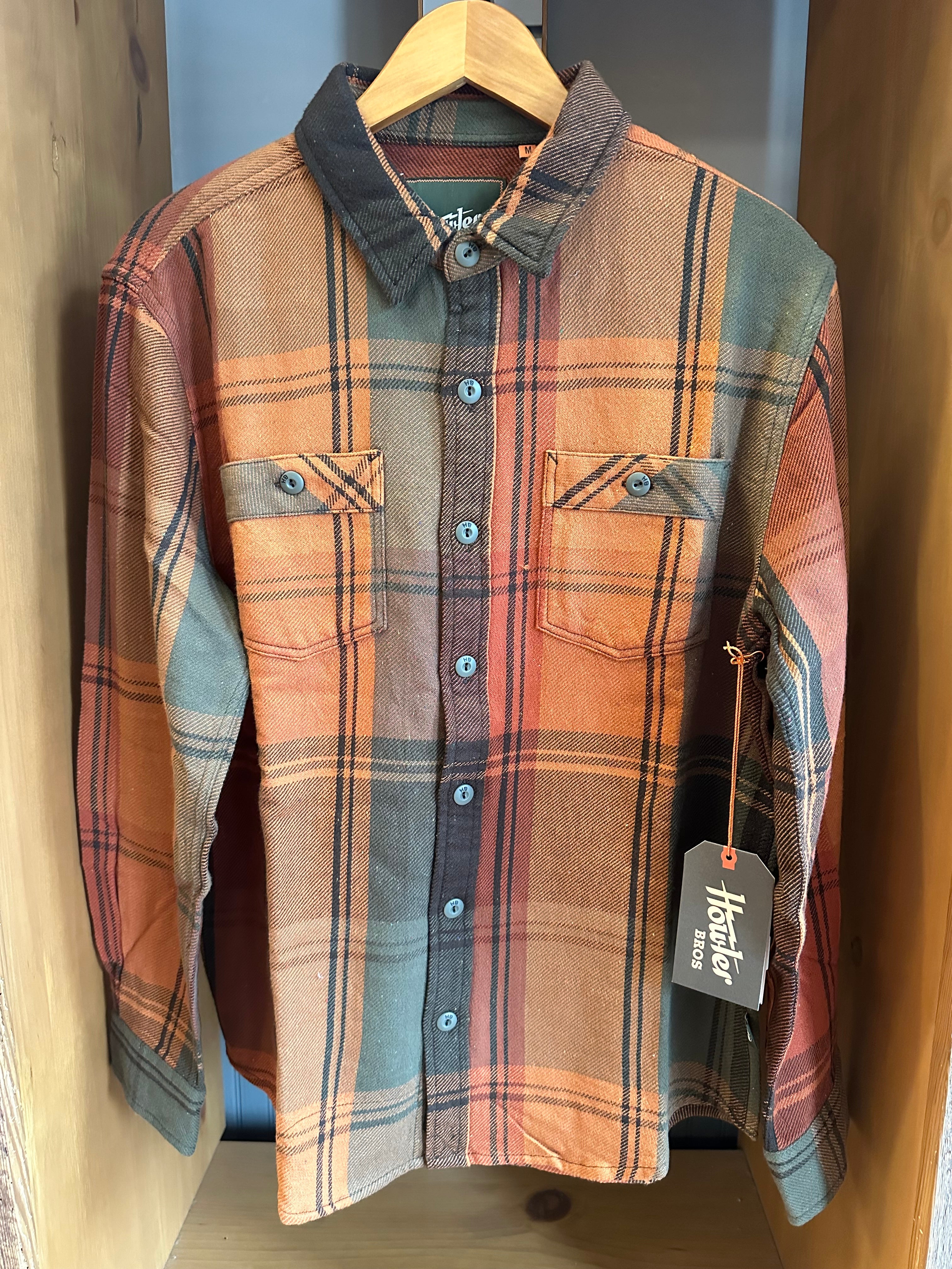 Howler Rodanthe Flannel - Hot Horizon