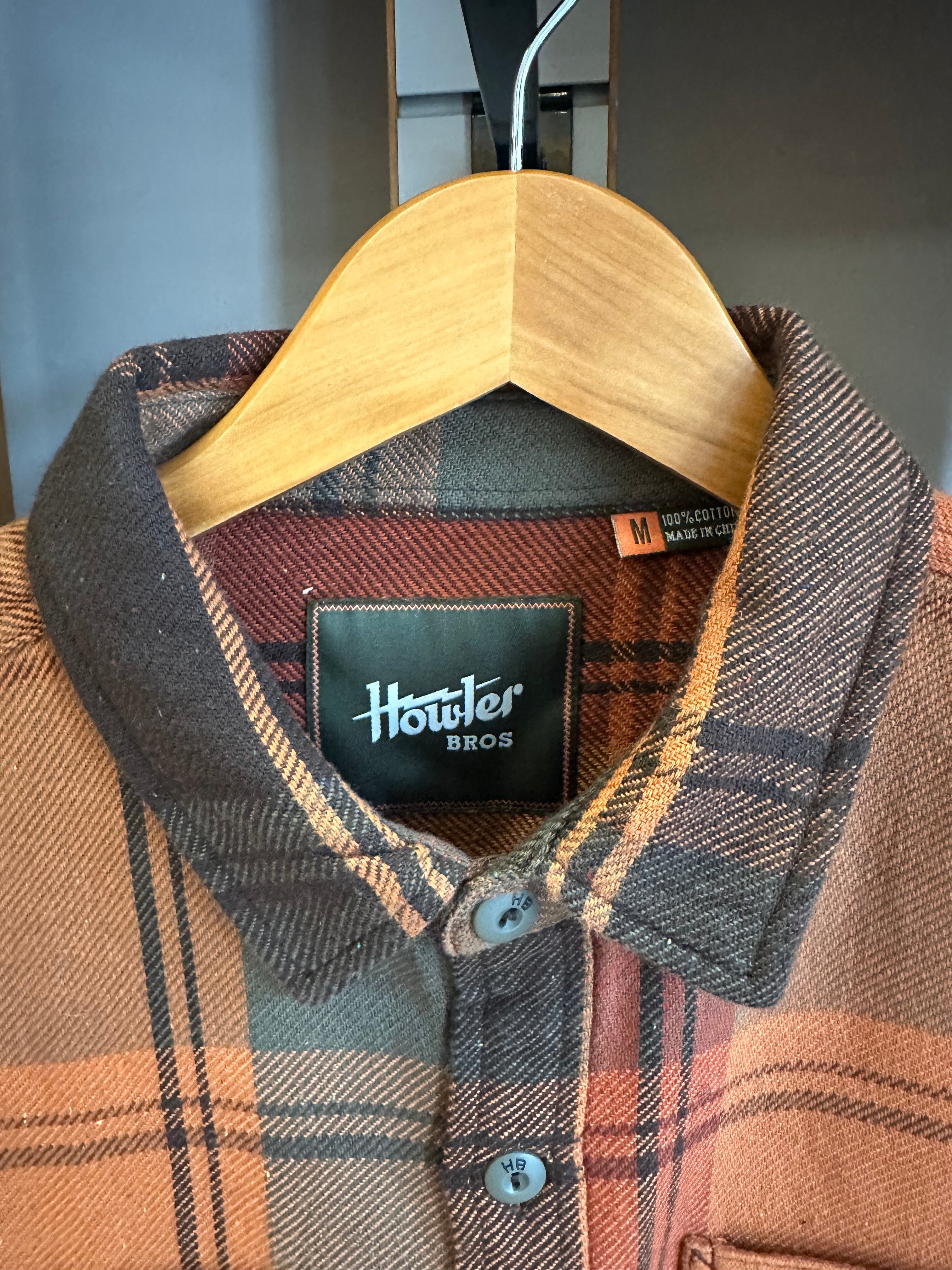 Howler Rodanthe Flannel - Hot Horizon