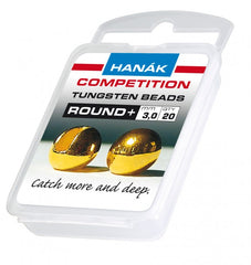 Hanak Slotted Tungsten Beads 20 Pack
