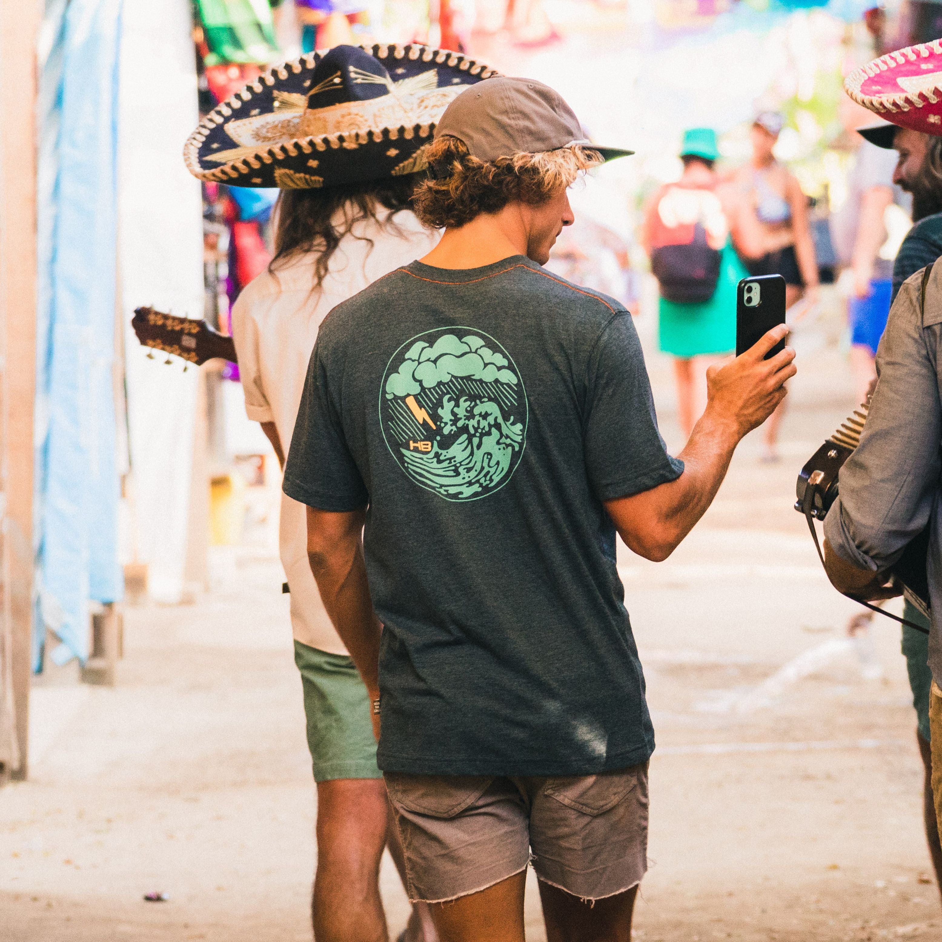 Howler Brothers Turbulent Waters Pocket Tee