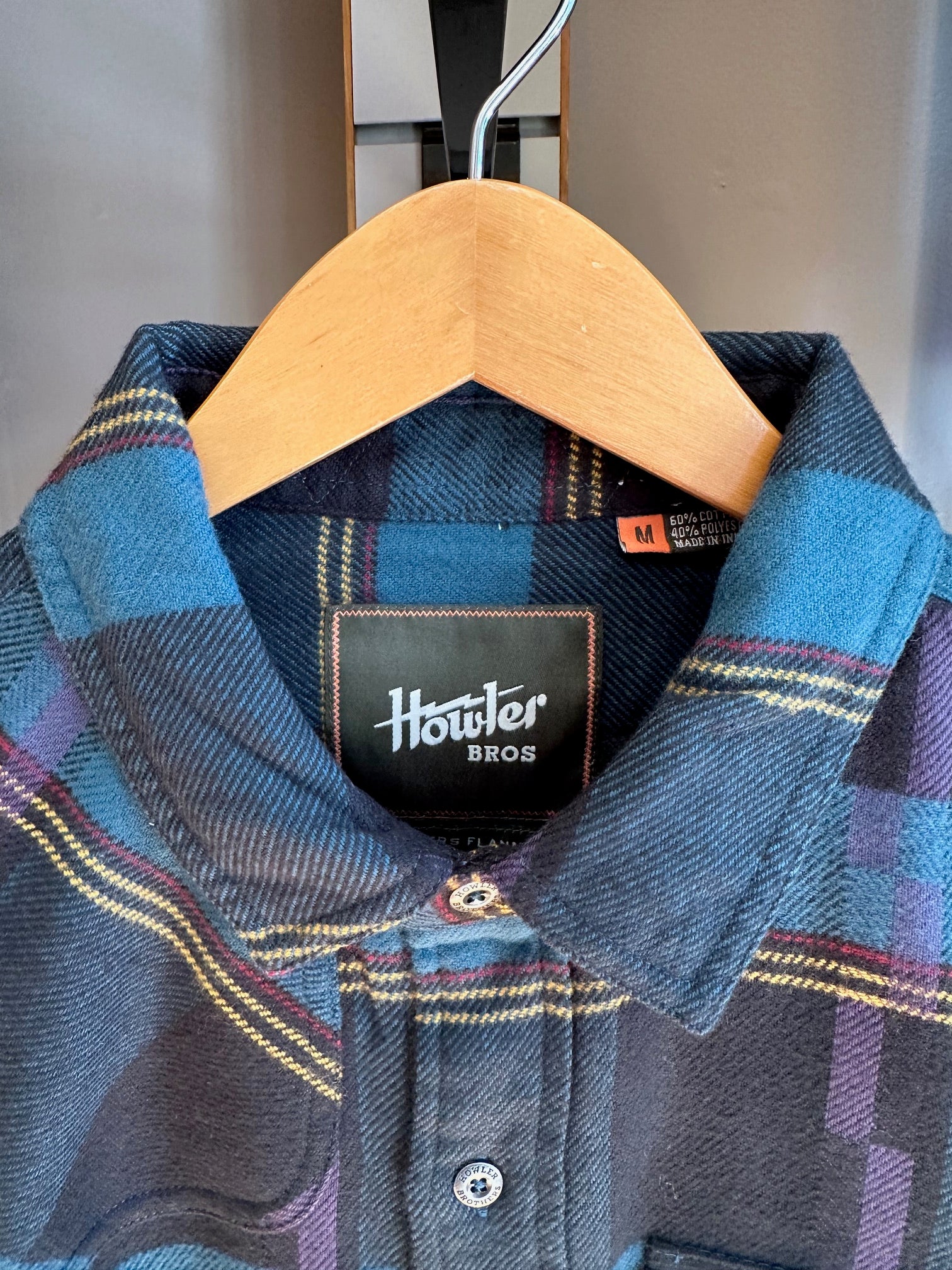 Howler Harker's Flannel - Phantom Blue