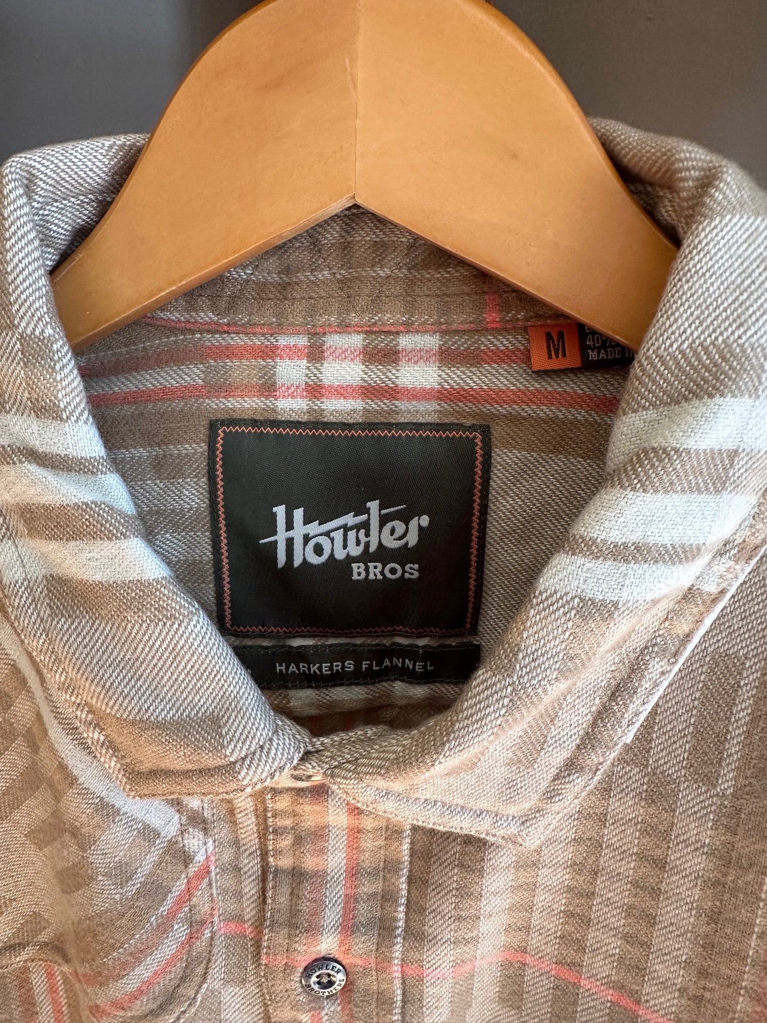 Howler Harker's Flannel - Natural