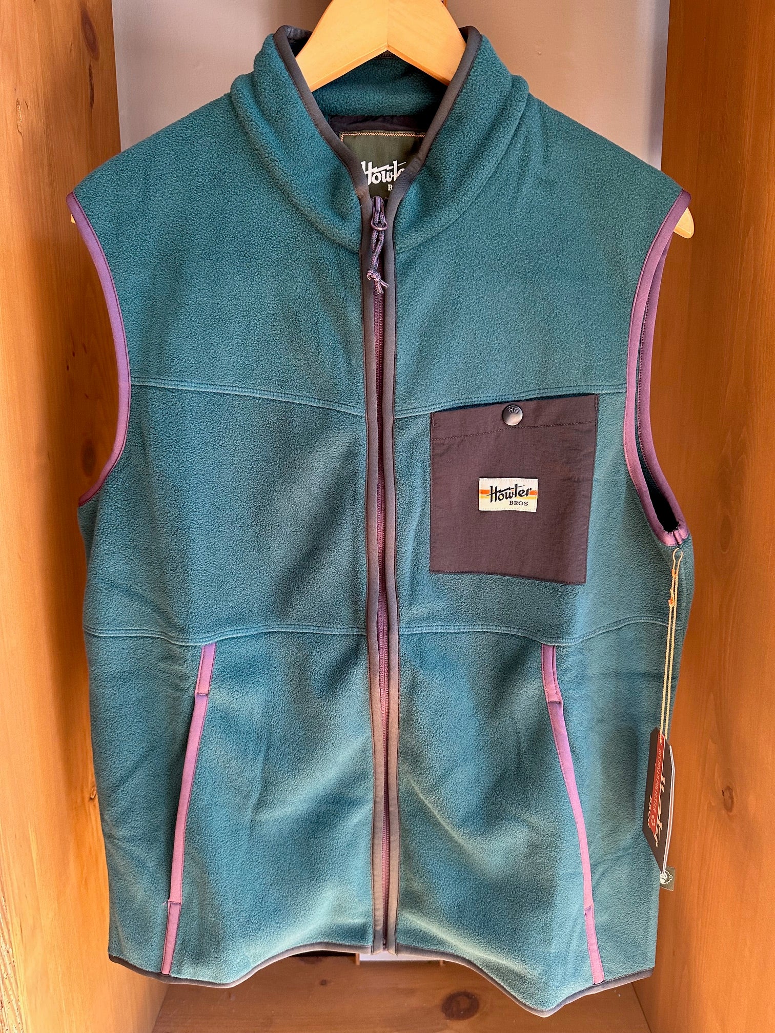 Howler Free Range Fleece Vest - Ultramarine