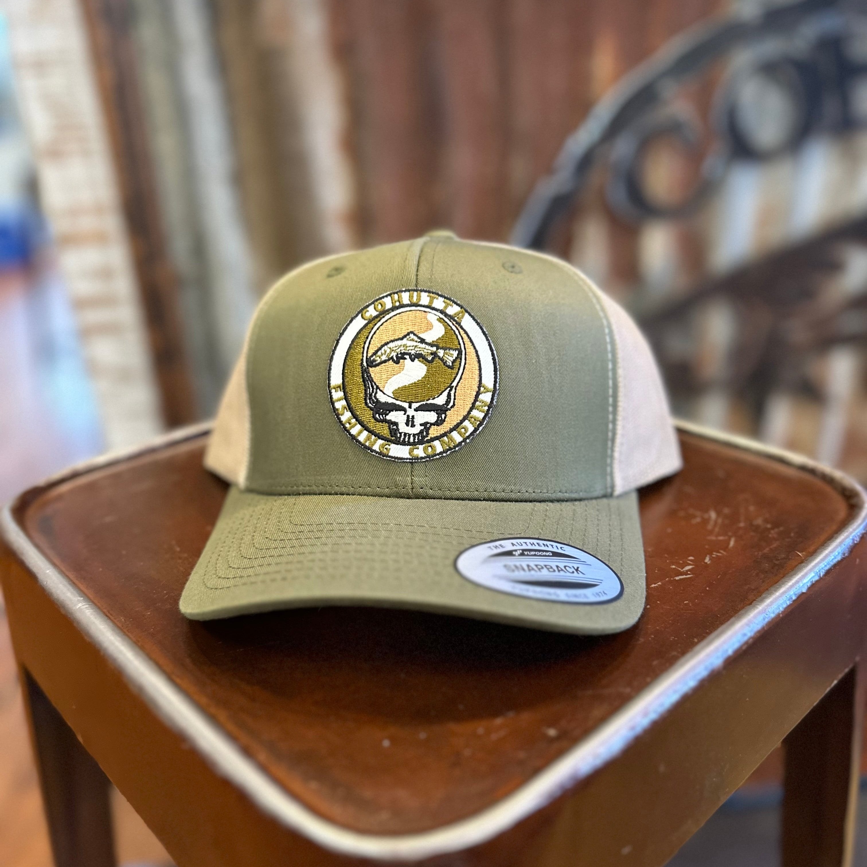 CFC SYF Olive/Tan Trucker