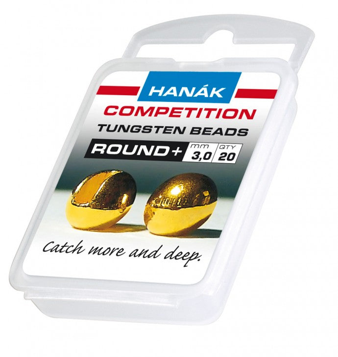 Hanak Slotted Tungsten Beads 20 Pack